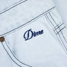 Dime Classic Denim Shorts - Faded Blue - Switch Skate & Snow