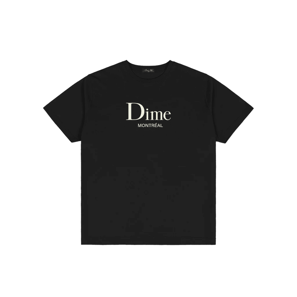 Dime Classic Dime MTL T-Shirt - Black - Switch Skate & Snow