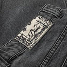 Dime Classic Relaxed Denim Pants - Faded Black - Switch Skate & Snow