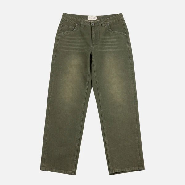 Dime Classic Relaxed Denim Pants - Sandblasted Forest - Switch Skate & Snow
