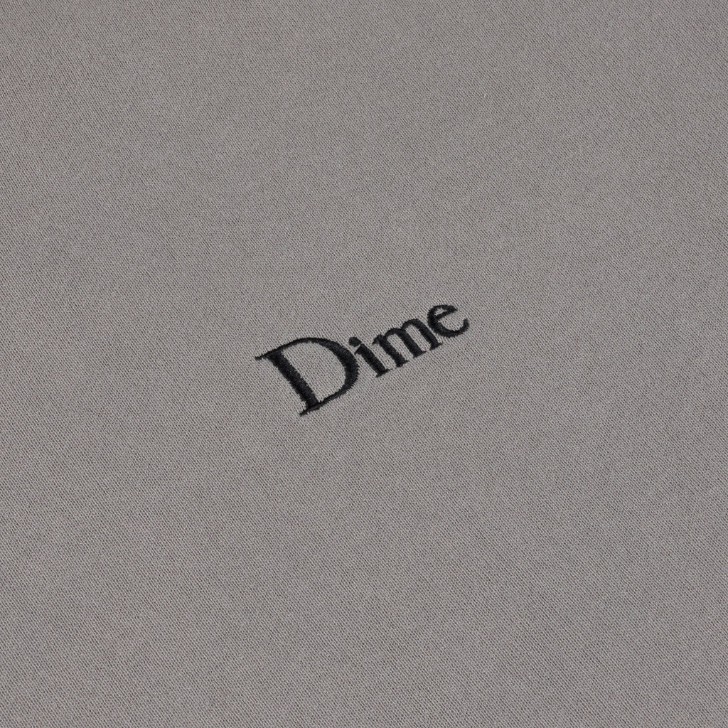 Dime Classic Small Logo Hoodie - Charcoal - Switch Skate & Snow