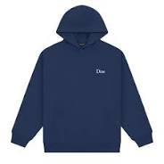 Dime Classic Small Logo Hoodie - Navy - Switch Skate & Snow