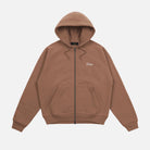 Dime Classic Small Logo Zip Hoodie - Canyon Brown - Switch Skate & Snow