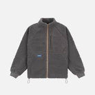 Dime Coverstitch Sherpa Fleece - Charcoal - Switch Skate & Snow