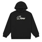Dime Cursive Hoodie - Black - Switch Skate & Snow