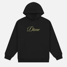 Dime Cursive Hoodie - Black - Switch Skate & Snow