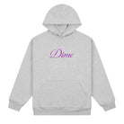 Dime Cursive Hoodie - Heather Grey - Switch Skate & Snow
