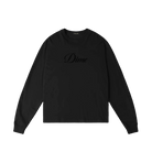 Dime Cursive Longsleeve T-Shirt - Black - Switch Skate & Snow