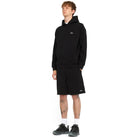 Dime Cursive Small Logo Hoodie - Black - Switch Skate & Snow