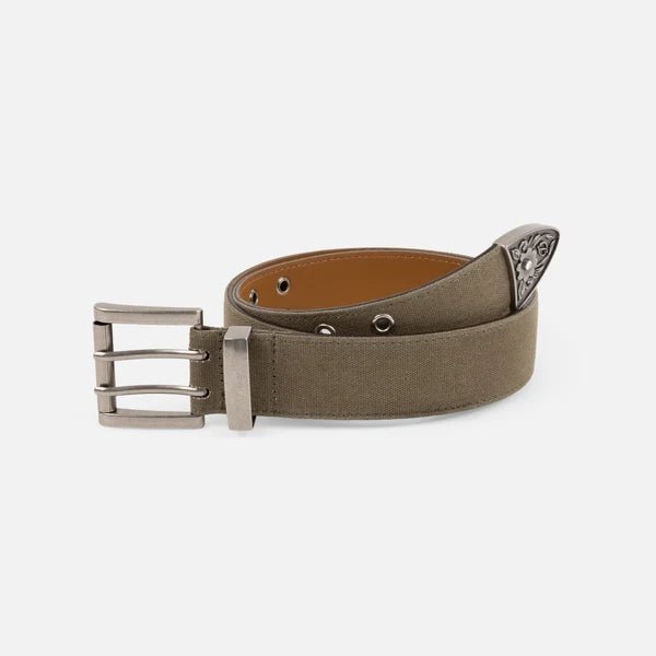 Dime Dress Leather Belt - Brown - Switch Skate & Snow