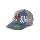 Dime Glo Low Pro Cap - Gray/Storm Blue - Switch Skate & Snow