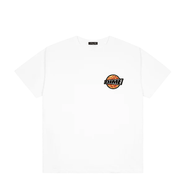 Dime Much T-Shirt - White - Switch Skate & Snow
