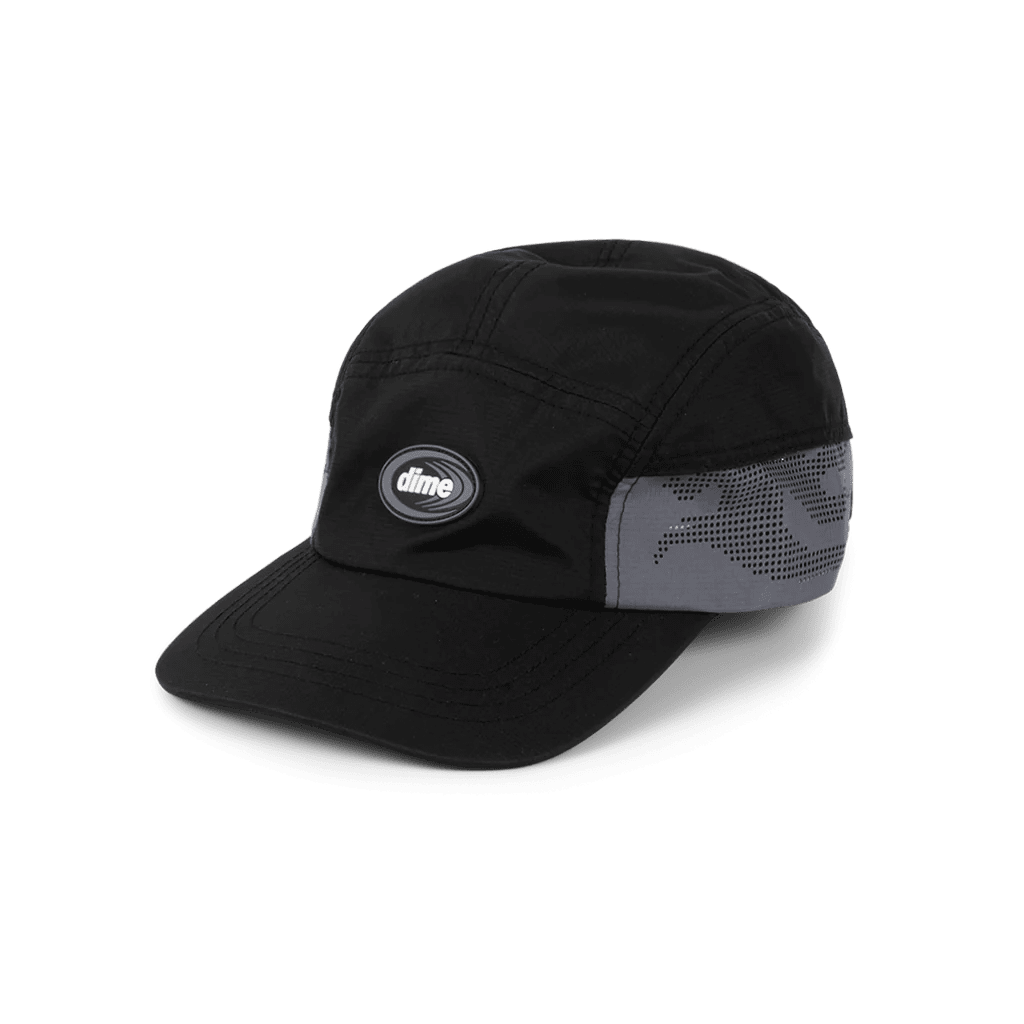 Dime Perforated Tech Cap - Black - Switch Skate & Snow
