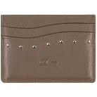 Dime Studded Card Holder - Brown - Switch Skate & Snow