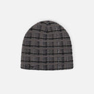Dime Super Plaid Skully Beanie - Charcoal Multi - Switch Skate & Snow