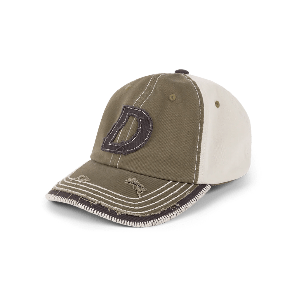 Dime Wavy D Low Pro Cap - Military - Switch Skate & Snow