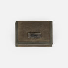 Dime Waxed Velcro Wallet - Olive - Switch Skate & Snow