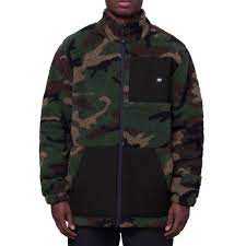 686 Molehill Sherpa Zip Up -  Green Camo