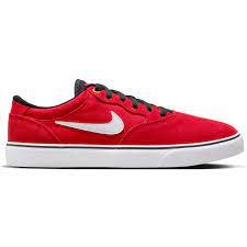 Nike SB Chron 2 Shoes - University Red/White-Black