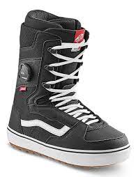 Vans 2024 Invado OG Snowboard Boots - Black/White