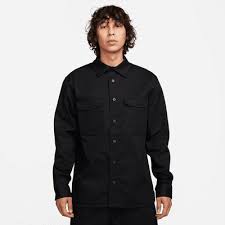 Nike SB Tanglin Longsleeve Button Up Shirt - Black