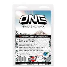 Oneball 4WD Wax 5 Pack - 225g