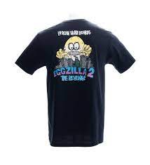 Heroin - Eggzilla T-shirt - Black