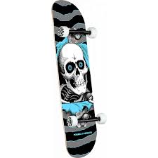 Powell Peralta Ripper One Off Complete Deck - 7.75 - Blue/Silver