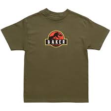 Baker Stoned Age T-Shirt - Military Green
