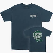 Creature Grave Roller T-Shirt - Harbor Blue