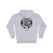 Independent Life Clutch Zip Hoodie - Heather Grey