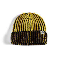 Autumn 2025 Simple Chunky Beanie - Black Snake Eye