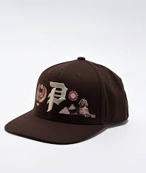 Primitive Passage Snapback Hat - Brown