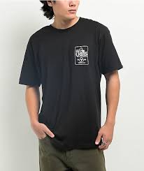 Vans Bucket List T-Shirt - Black