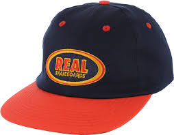 Real Oval EMB Strapback Hat