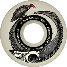 Bones XF Floor Horns V5 Sidecuts Wheels - 55mm 97A
