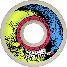 Bones XF Smokin Skull V6 Widecut Wheels - 53mm 99A