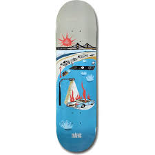 Traffic Skateboards City Blocks Courts Deck - 8.38