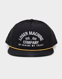 Loser Machine - Raceway Redux Snapback Hat - Black