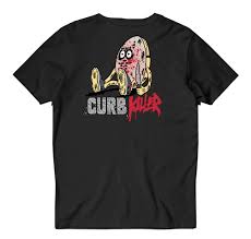 Slappy Curb Killer T-Shirt - Black