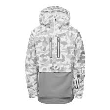 Thirty-Two 2025 Light Anorak Jacket - White Camo