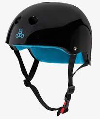 Triple 8 Sweatsaver Certified Helmet - Black Gloss