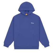 Dime Classic Small Logo Hoodie - Indigo