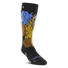 ThirtyTwo 32 Merino Sock Black – full length