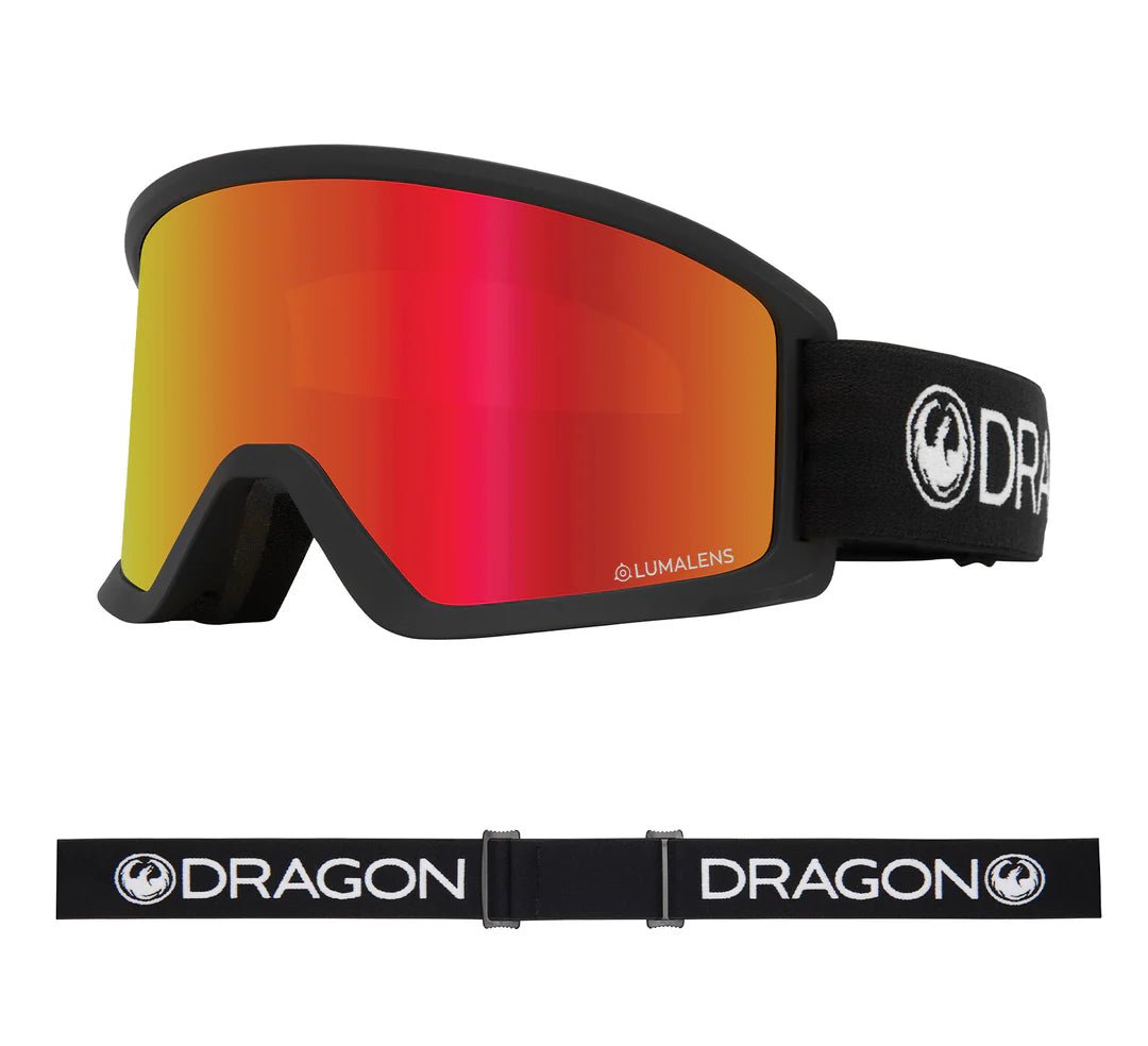 Dragon 2026 DX3 OTG Goggle - Black/LL Redion - Switch Skate & Snow