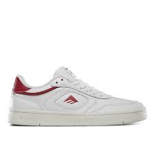 Emerica KSL III Shoes - White/Red - Switch Skate & Snow