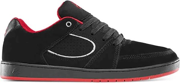 Es Accel Slim - Black/Black - Silver - Switch Skate & Snow