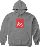 Es Main Block Fleece Hoodie - Grey Heather - Switch Skate & Snow