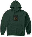 Es Main Block Fleece Hoodie - Hunter Green - Switch Skate & Snow