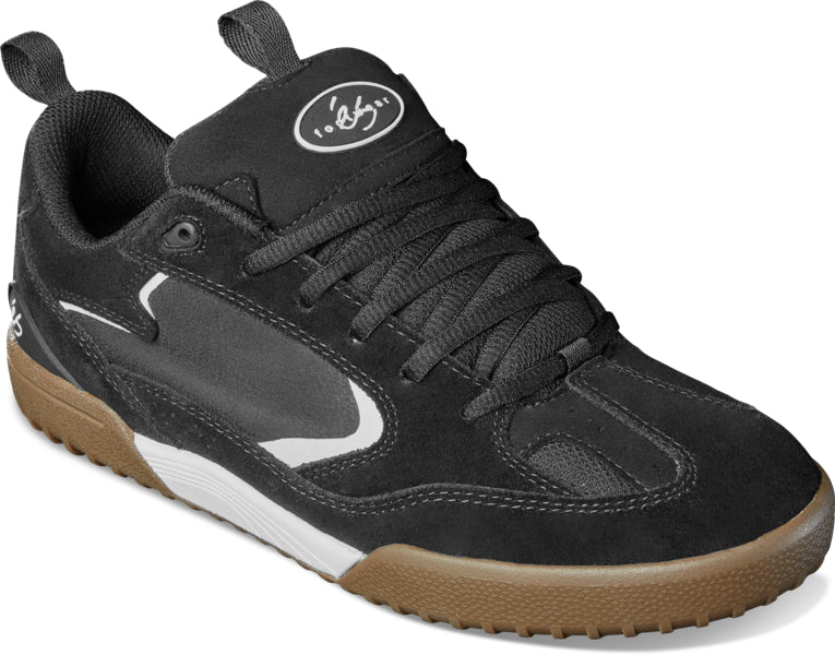 Es Quattro Shoes - Black/White/Gum – Switch Skate & Snow